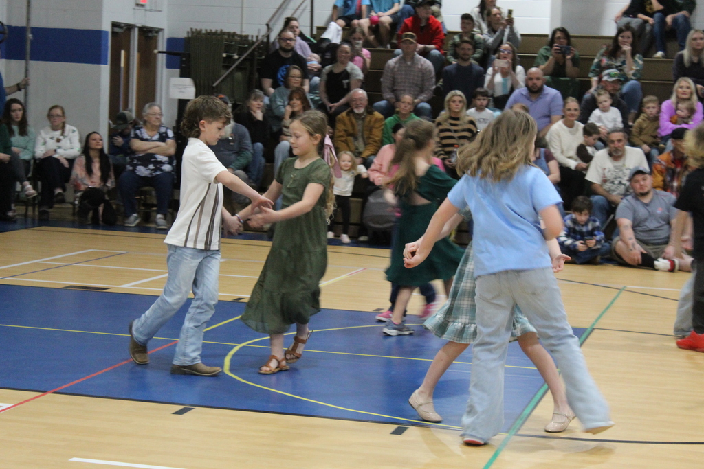 children dancing