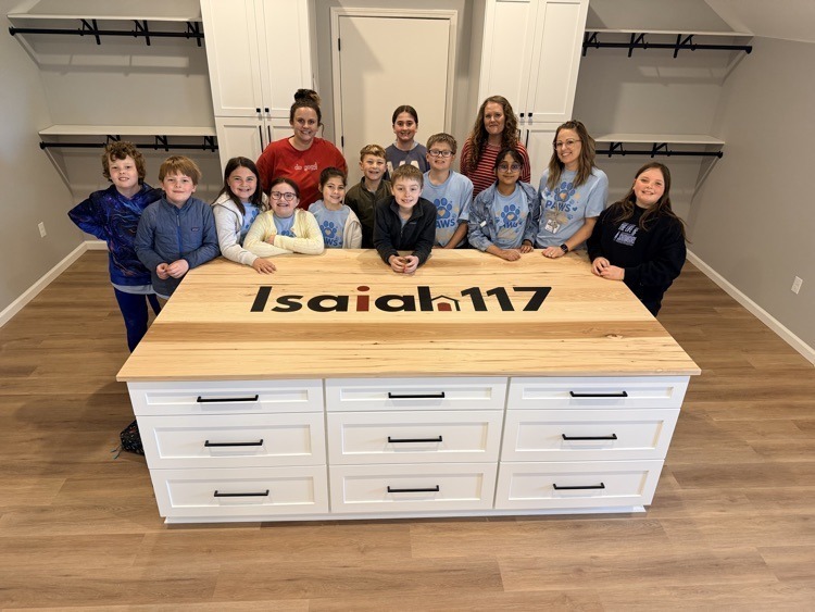 Watauga Elementary School Paws for a Cause Club Isaiah 117 House