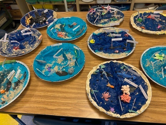 Abingdon Elementary School Ocean Floor Project