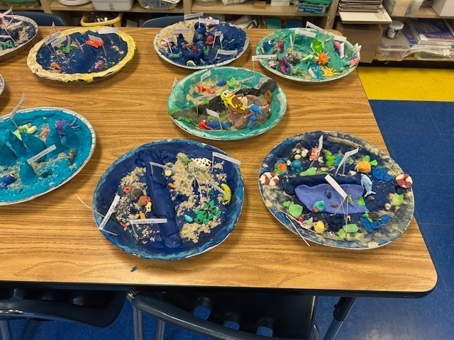 Abingdon Elementary School Ocean Floor Project