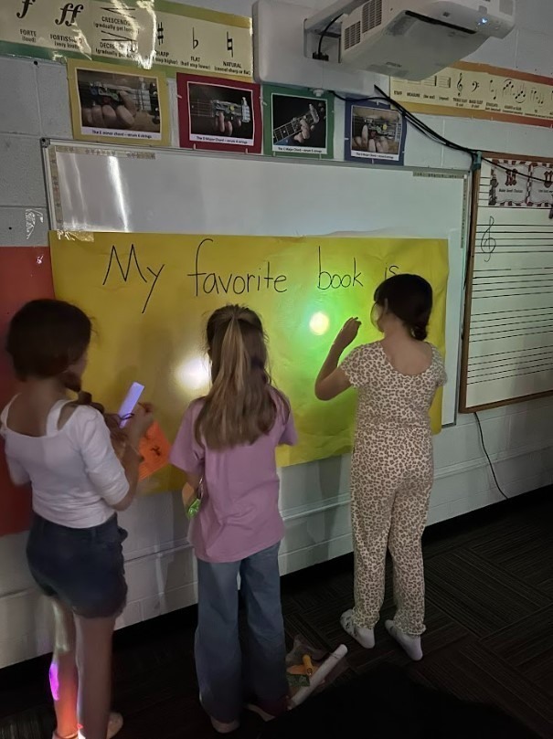 Valley Institute Elementary School Literacy Glow Party