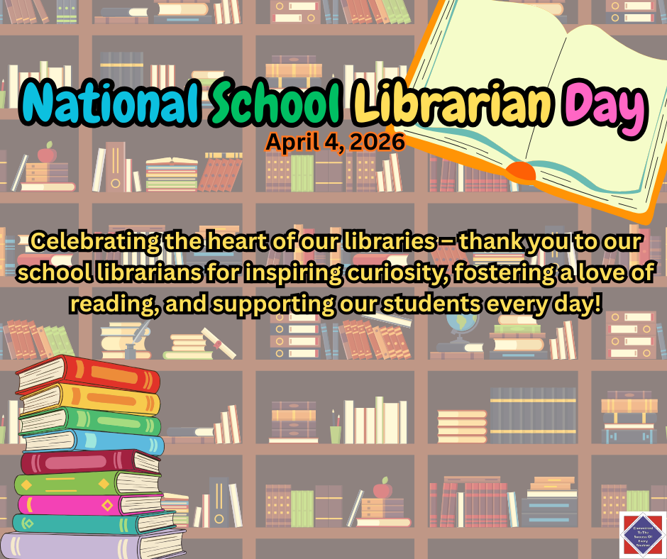 National School Librarian Day -- April 4, 2026