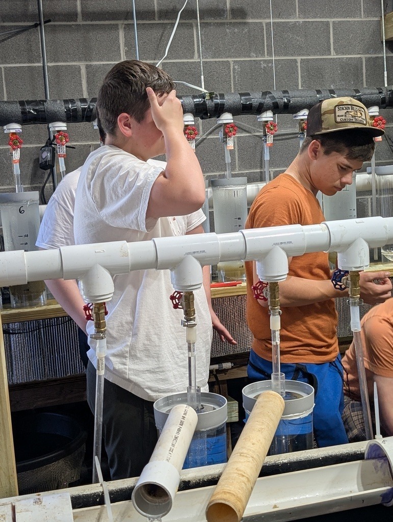 Patrick Henry High School Fish Hatchery Visit