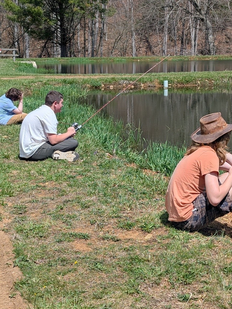 Patrick Henry High School Fish Hatchery Visit