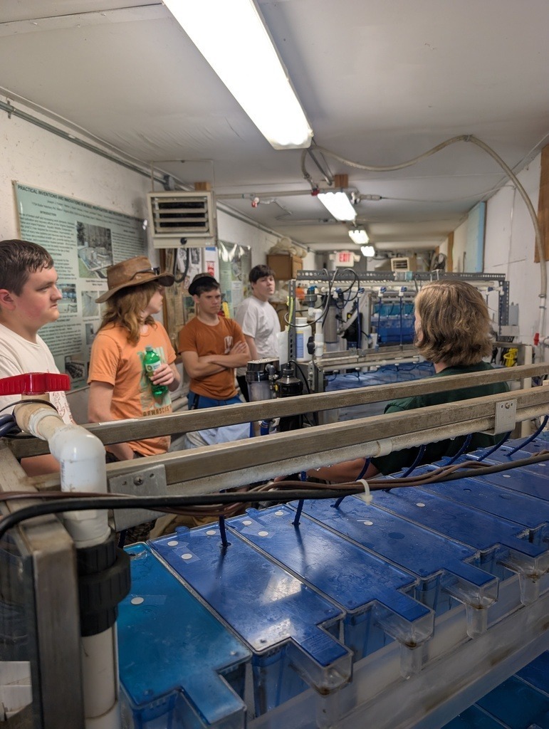 Patrick Henry High School Fish Hatchery Visit