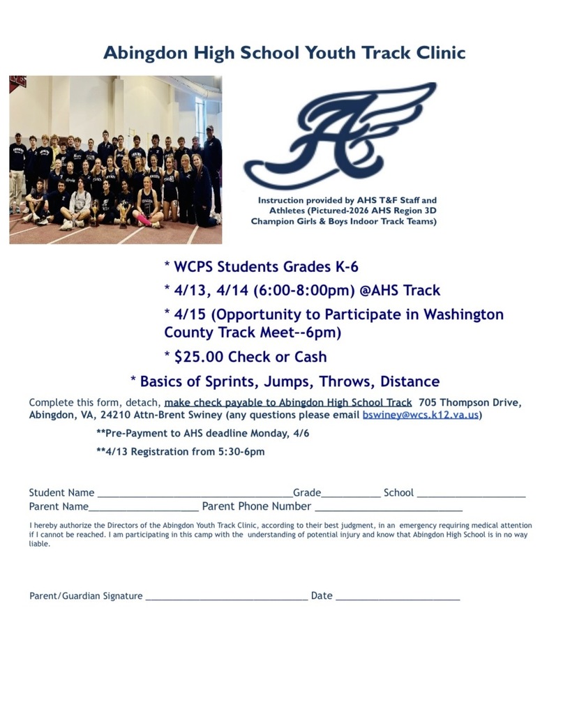 Abingdon High School Youth Track Clinic