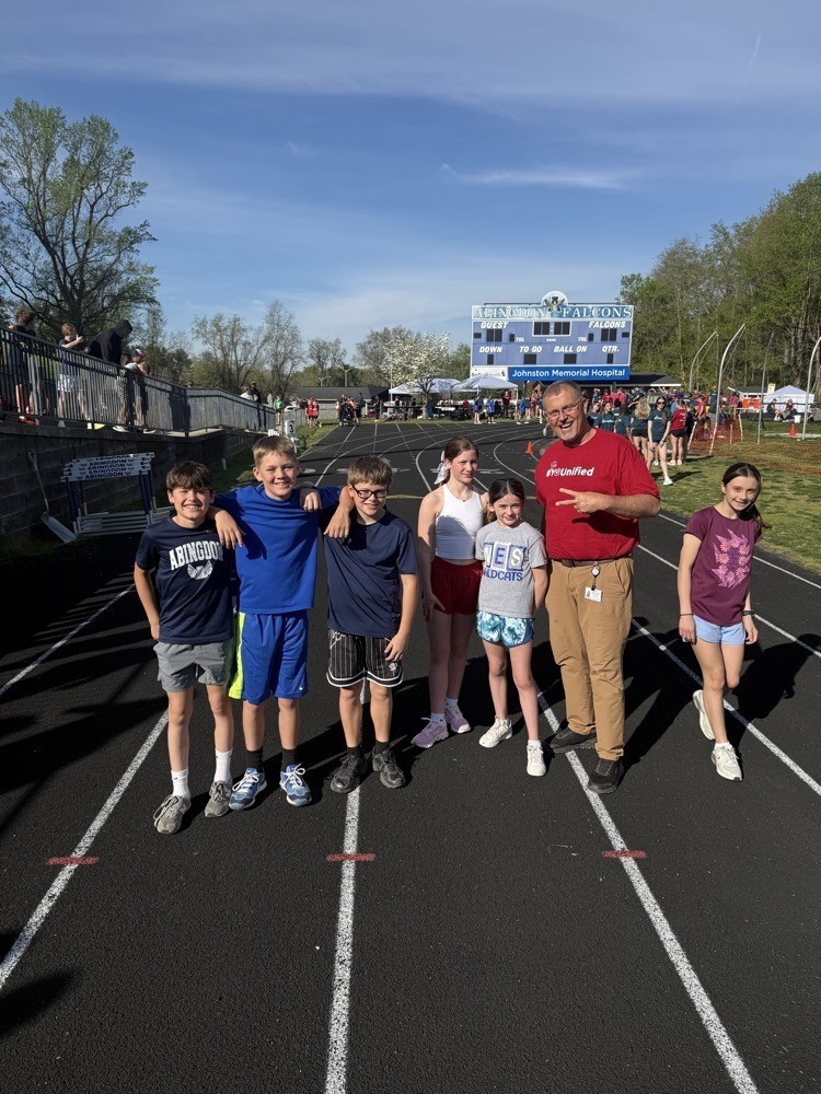 Elementary School Track Meet at Abingdon High School 