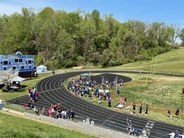 Elementary School Track Meet at Abingdon High School 