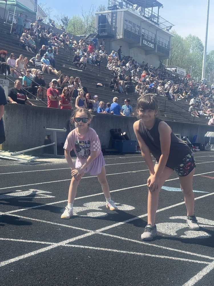 Elementary School Track Meet at Abingdon High School 