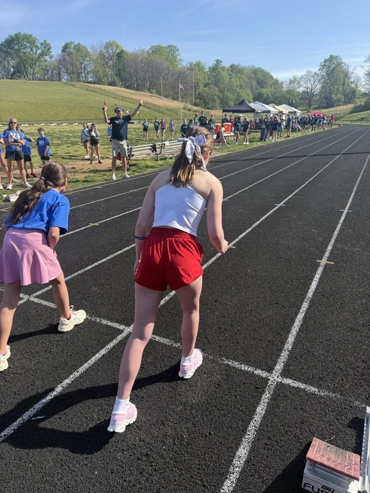 Elementary School Track Meet at Abingdon High School 