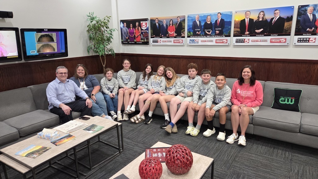 Abingdon Elementary School WCYB Visit 