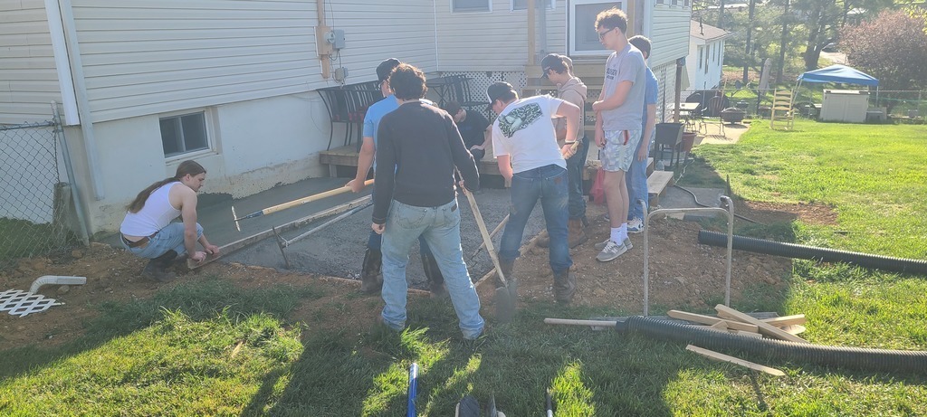 Washington County Career & Technical Education Center Masonry Students 