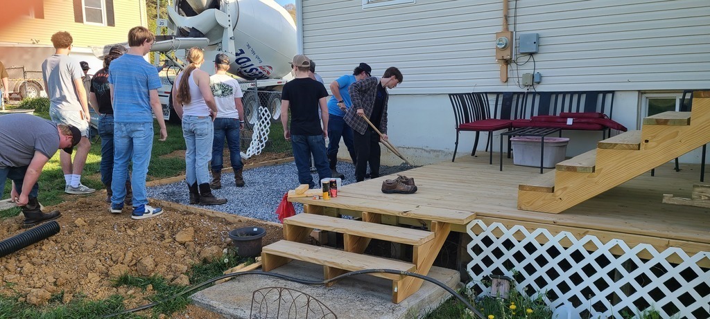 Washington County Career & Technical Education Center Masonry Students 