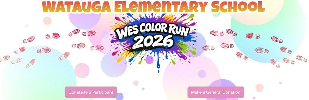 Please donate to WES! It's our COLOR RUN DAY!!! 