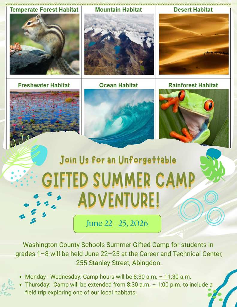 WCPS Gifted Summer Camp Adventure