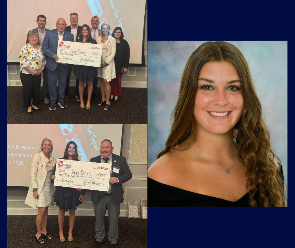 VSBA Scholarship Recipient 