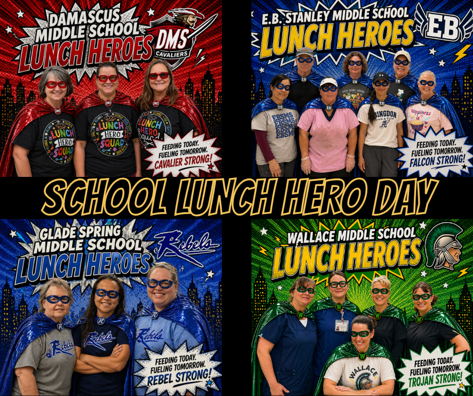 School Lunch Hero Day 2026 -- Middle Schools 