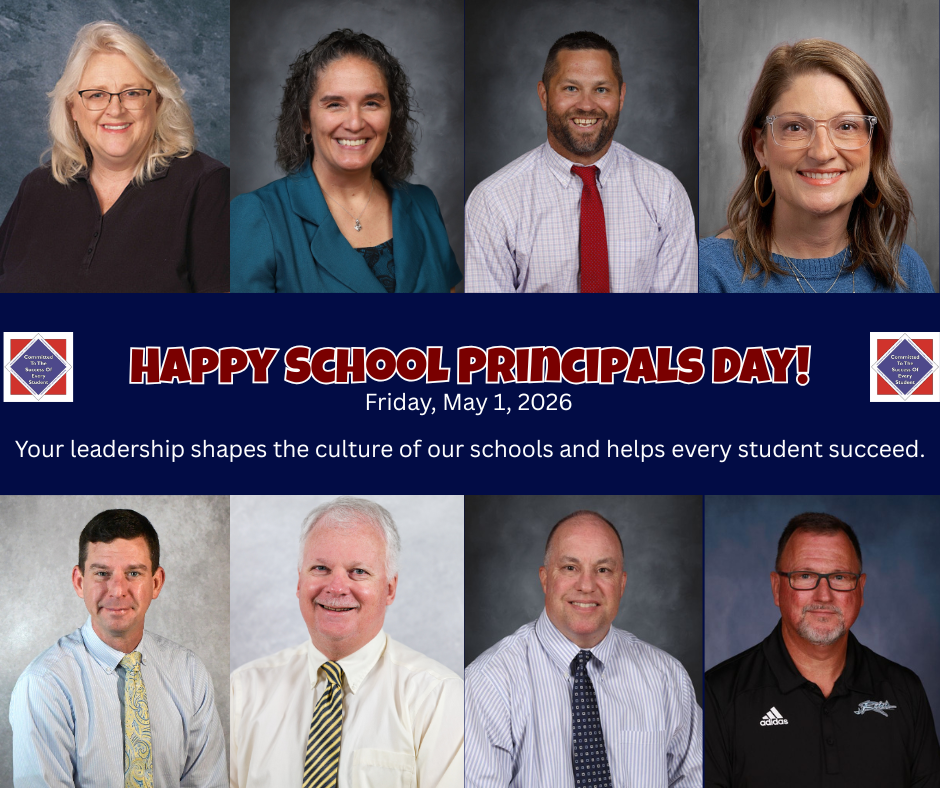 Happy School Principals Day -- Friday, May 1, 2026