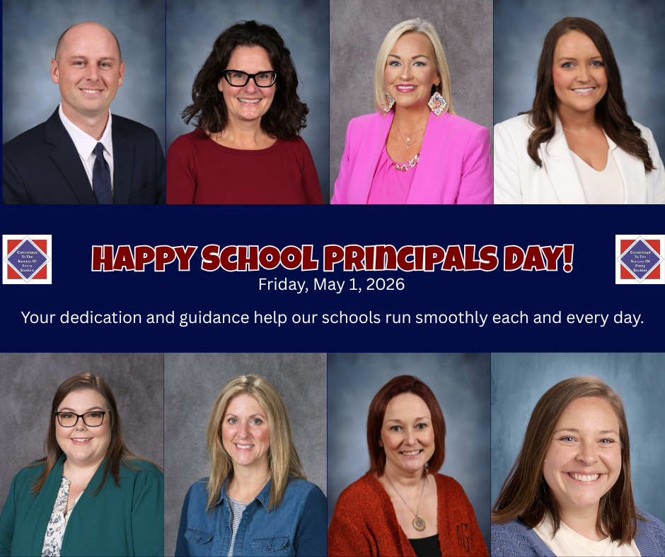 Happy School Principals Day -- Friday, May 1, 2026