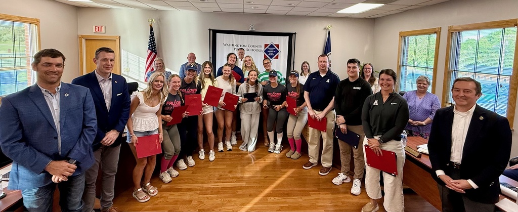 School Board Recognition Abingdon High School Lady Falcons VHSL Class 3 Girls Basketball State Champions 