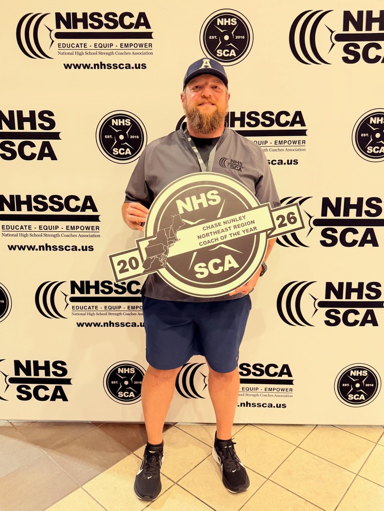 Chase Nunley -- National High School Strength Coaches Association Coach of the Year