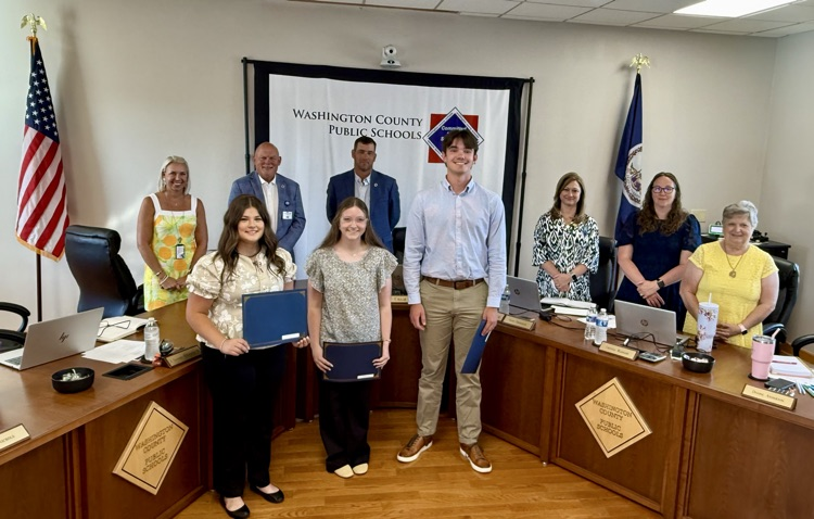 WCPS School Board Recognition - FFA Degree 