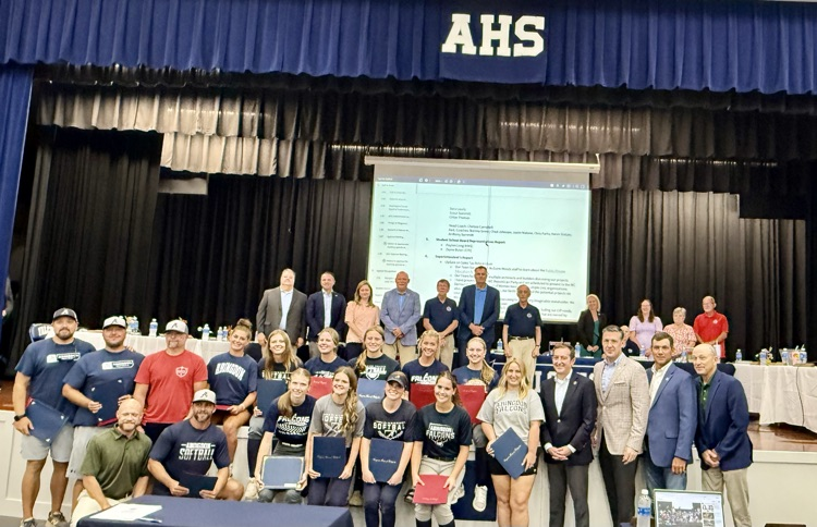 Abingdon High School Lady Falcons Softball Team Recognition