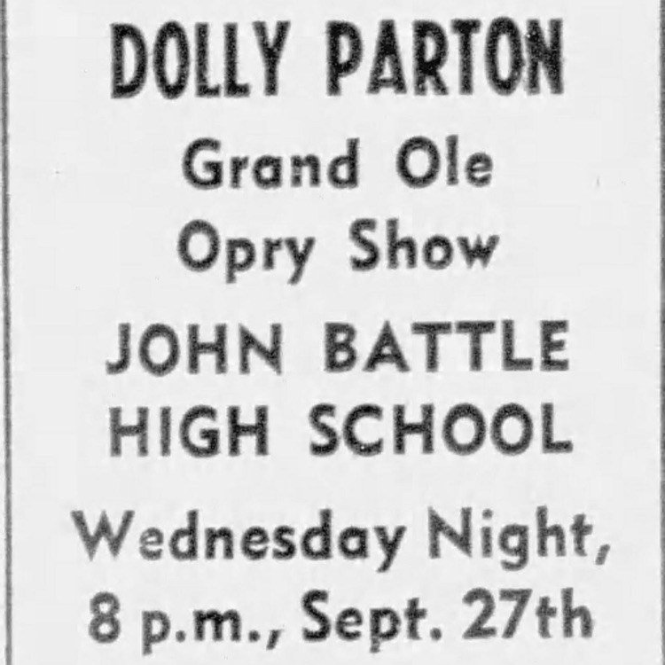 Dolly Parton at Battle 1967