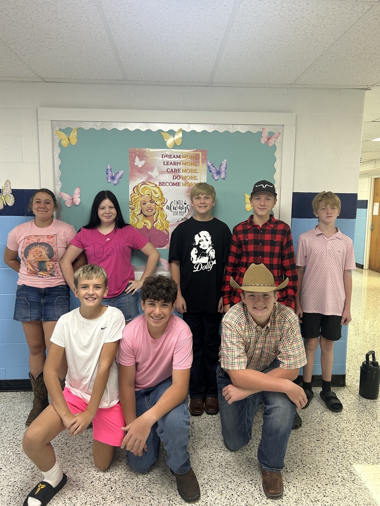 Glade Spring Middle School Dolly Parton Day 