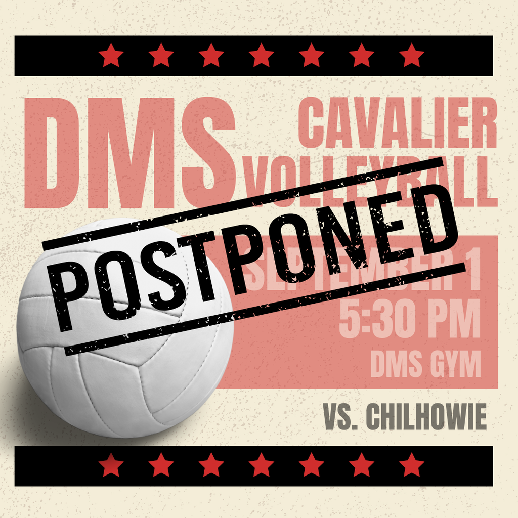 9/1 Volleyball Game Postponed