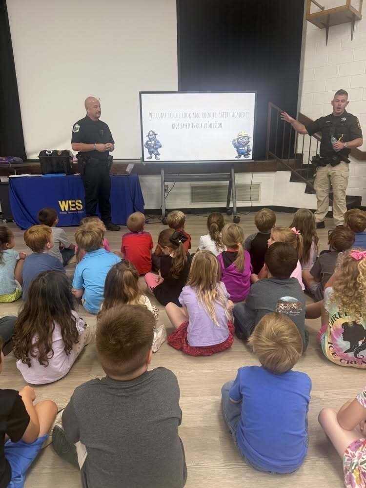 Watauga Elementary School First Responders Visit