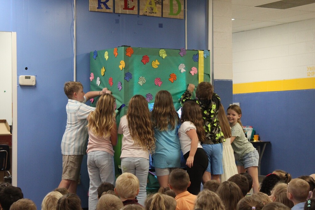 Greendale Elementary School Book Vending Machine