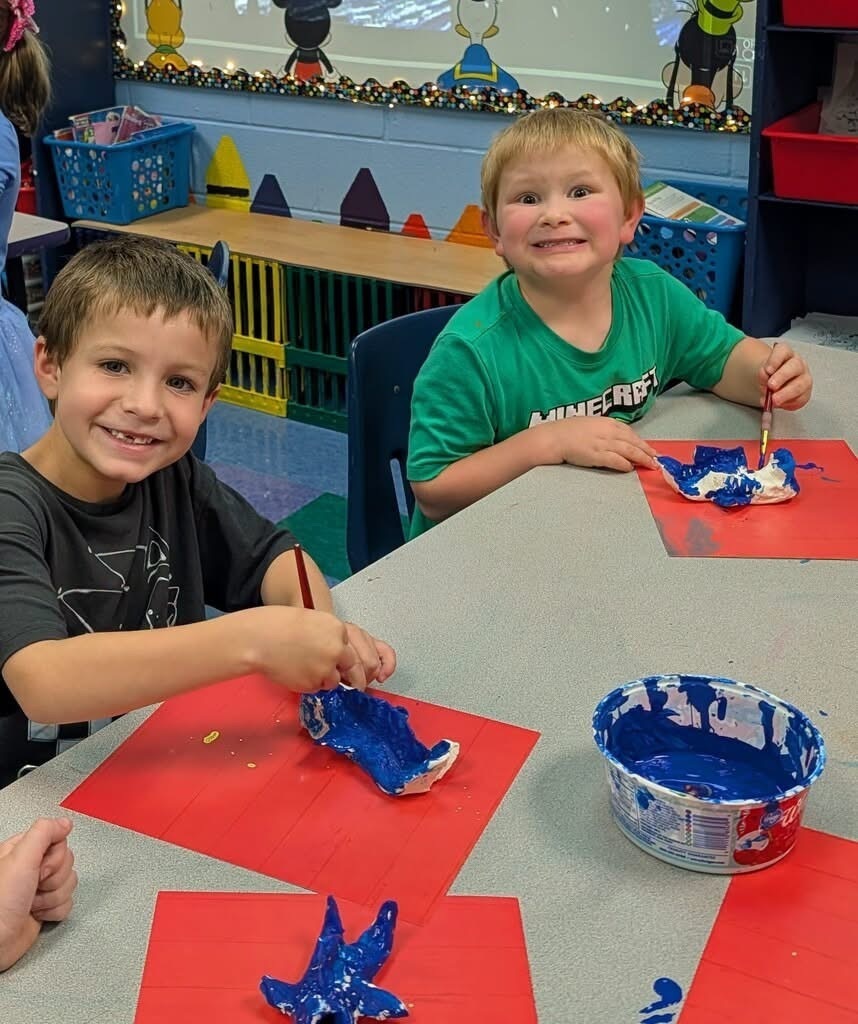 Meadowview Elementary School Art Class 