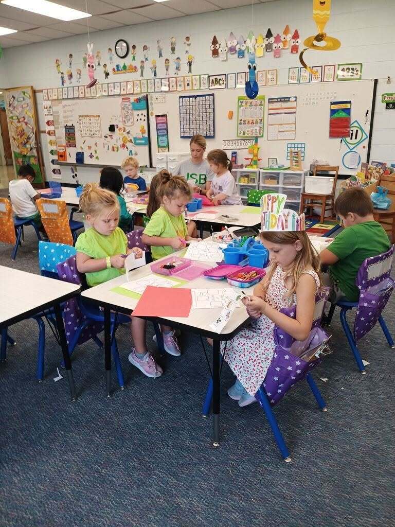 High Point Elementary School Kindergarten Apple Lesson 