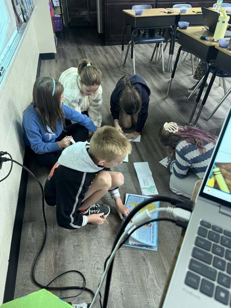 Abingdon Elementary School Geography Lesson