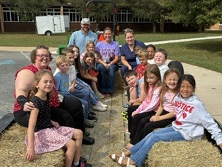 1st grade hay ride