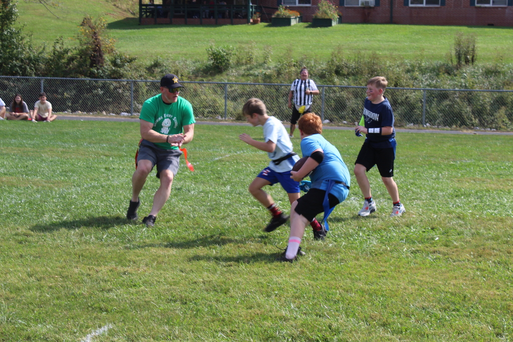 GES Faculty vs Fifth Grade Football Game