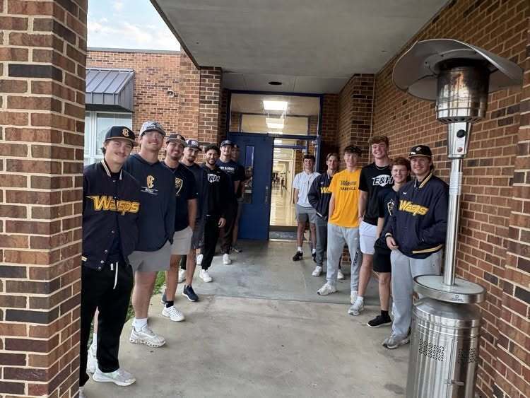 Watauga Elementary School Emory & Henry Baseball Team Visit