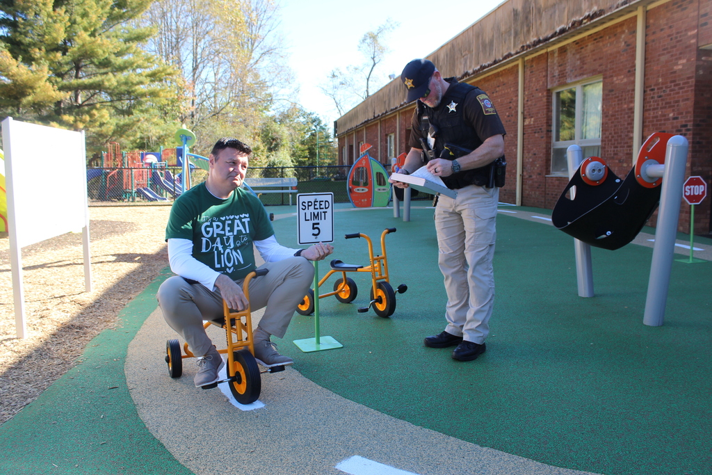 Mr. Colston gets a speeding ticket from SRO Roberts