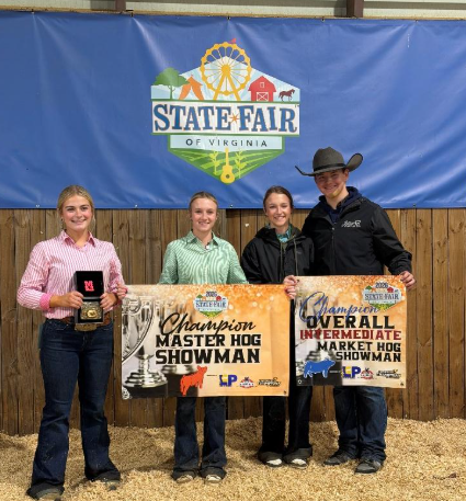 Abingdon FFA Member Named 2026 Virginia State Fair Master Showman