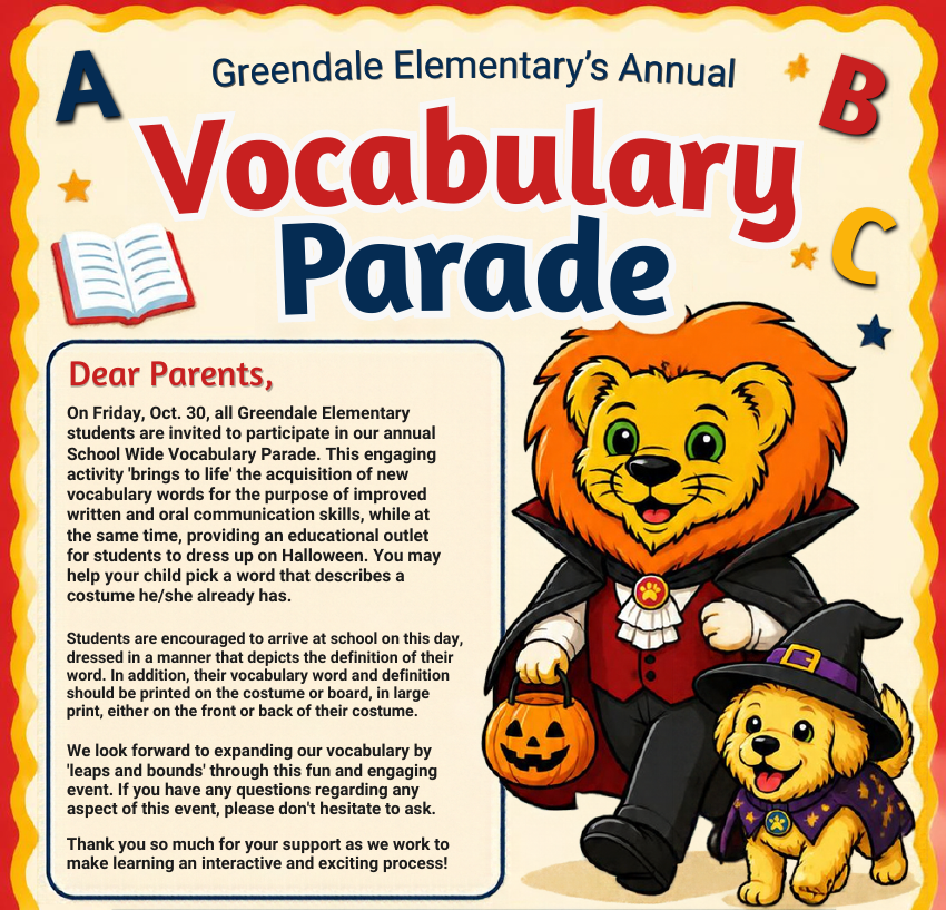Vocabulary Parade