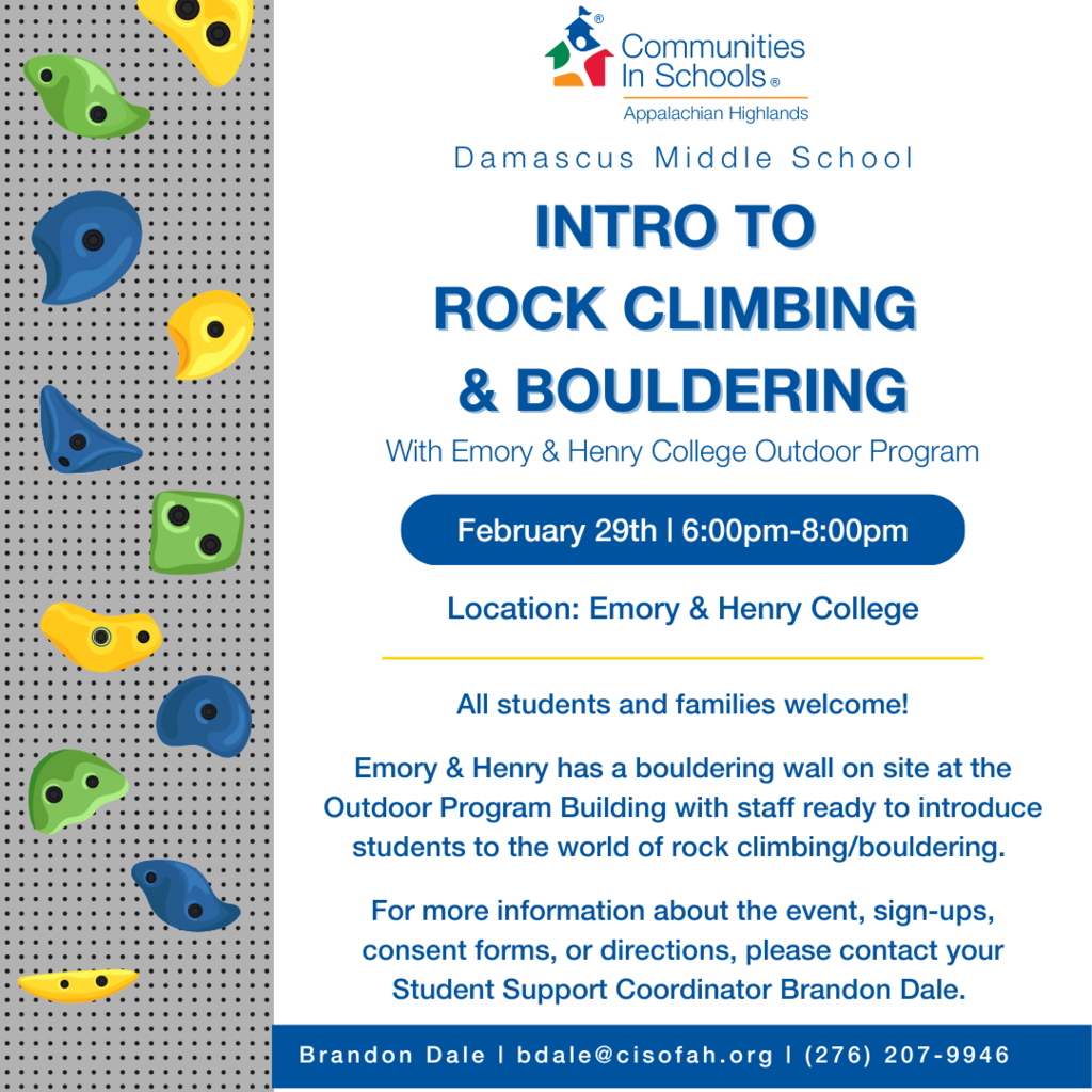 Intro To Rock Climbing & Bouldering