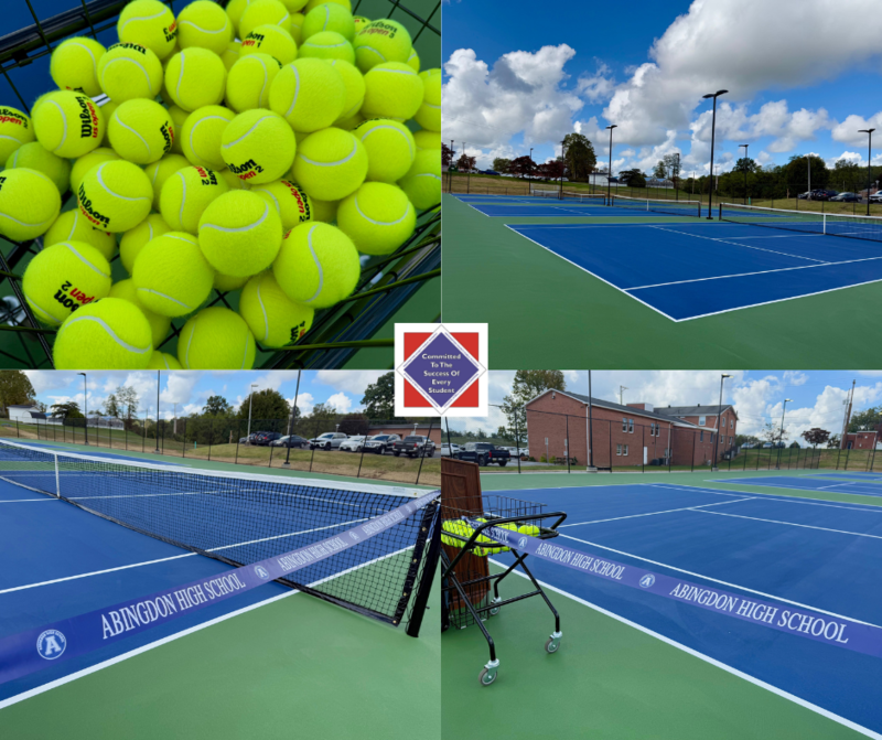 Abingdon High School Tennis Courts Ribbon Cutting