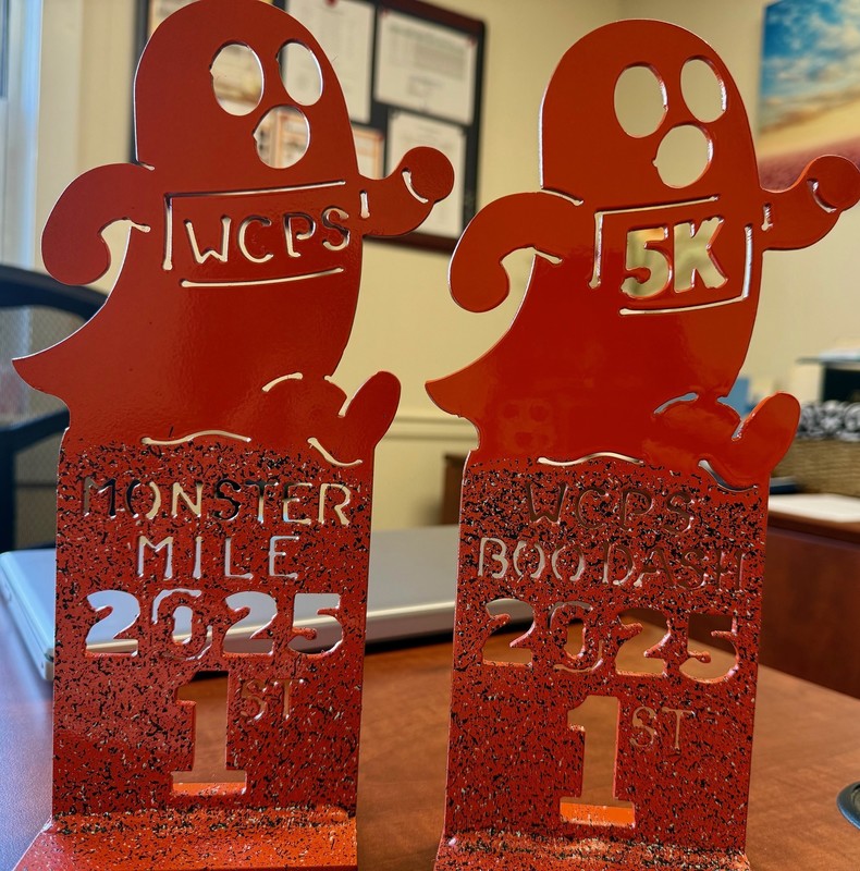 Boo Dash 5K & Monster Mile Trophies