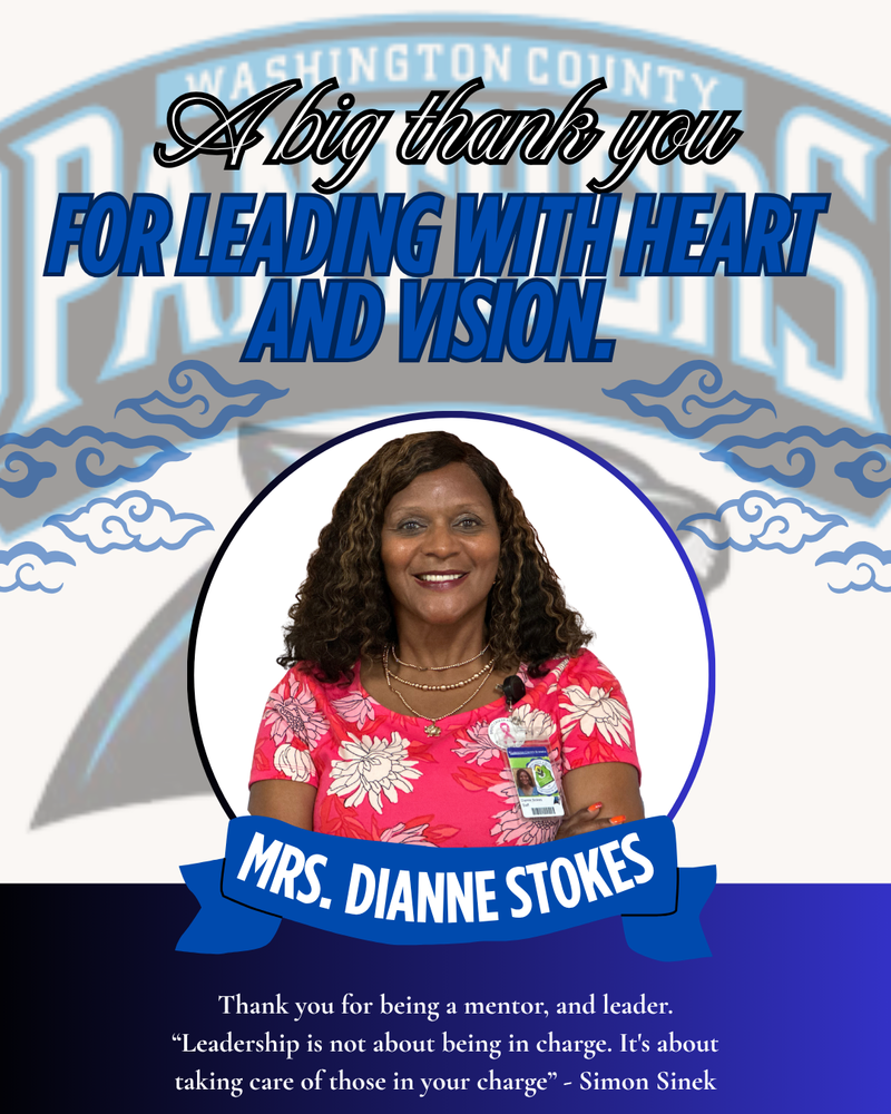 Principal Appreciation: Mrs. Dianne Stokes