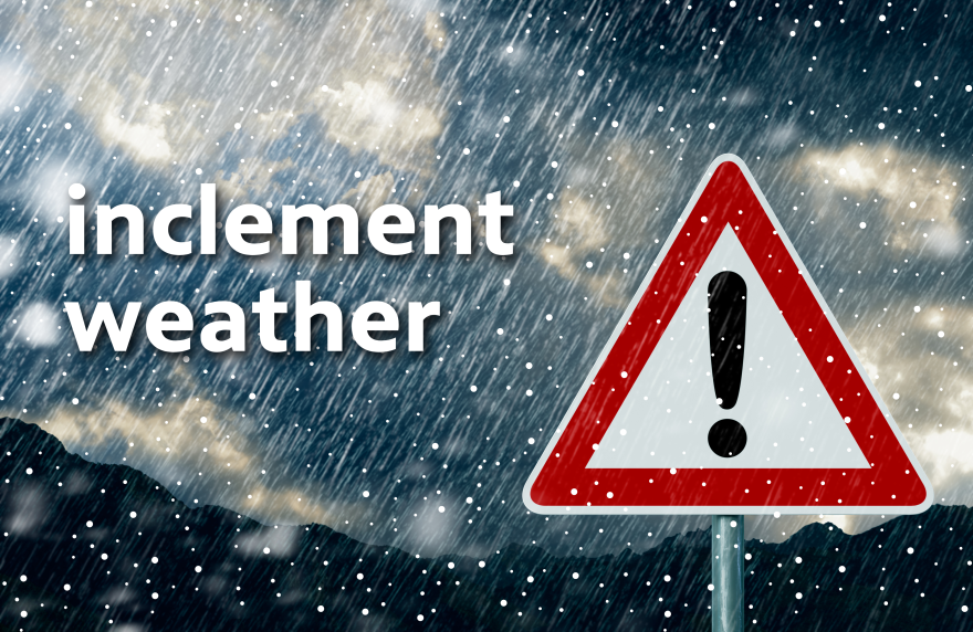 inclement weather image