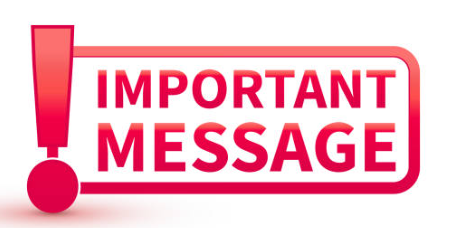 important announcement image