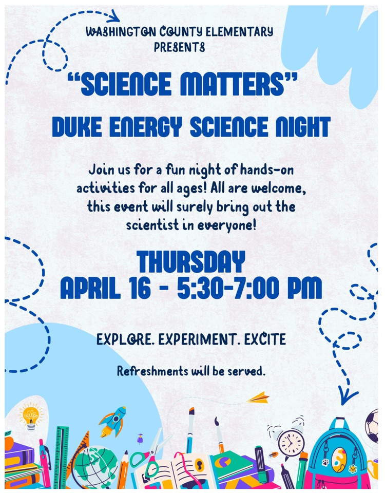 Science Night flier