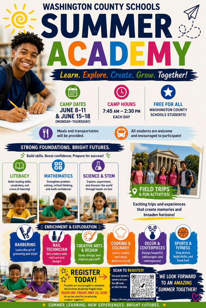 summer academy flyer
