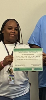 Stephanie Swain employee of the month